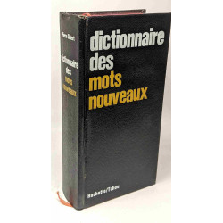Dictionnaire des mots nouveaux