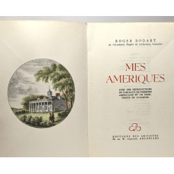 Mes amériques - avec des reproductions de tableaux de primitifs...