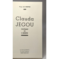 Clauda Jegou paysan de l'Arrée