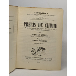 Précis de chimie II : chimie minérale