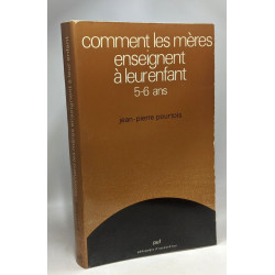 Comment mères enseignent leur enfant
