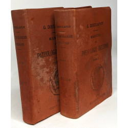Manuel de pathologie interne - TOME PREMIER + TOME QUATRE (avec...