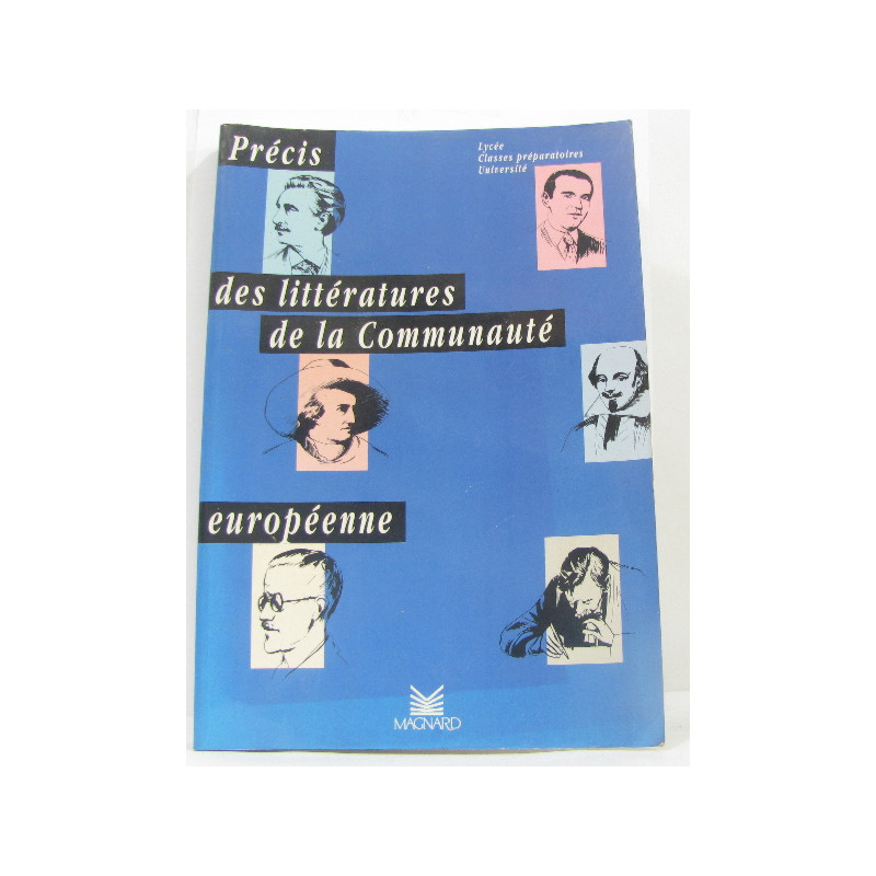 Précis des littératures de la communauté européenne