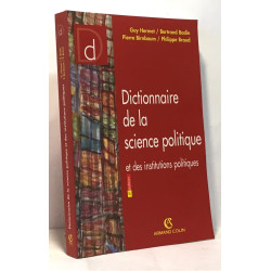Dictionnaire de la science politique et des institutions politiques