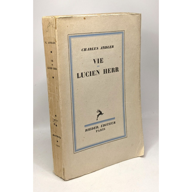 Vie de Lucien Herr