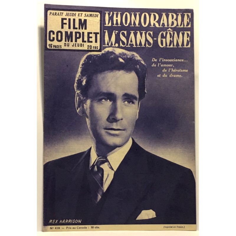 L'honorable Mr Sans gêne de l'insousciance... de l'amour de...