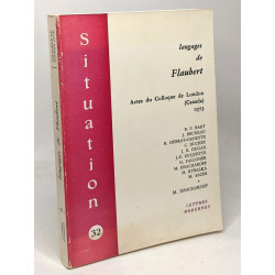 Langages de Flaubert : Actes du colloque de London (Canada 1973)