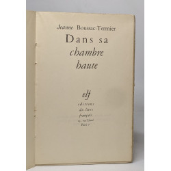 Dans sa chambre haute