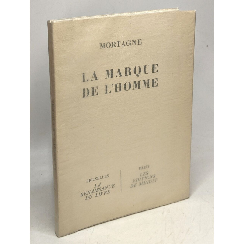 La marque de l'homme