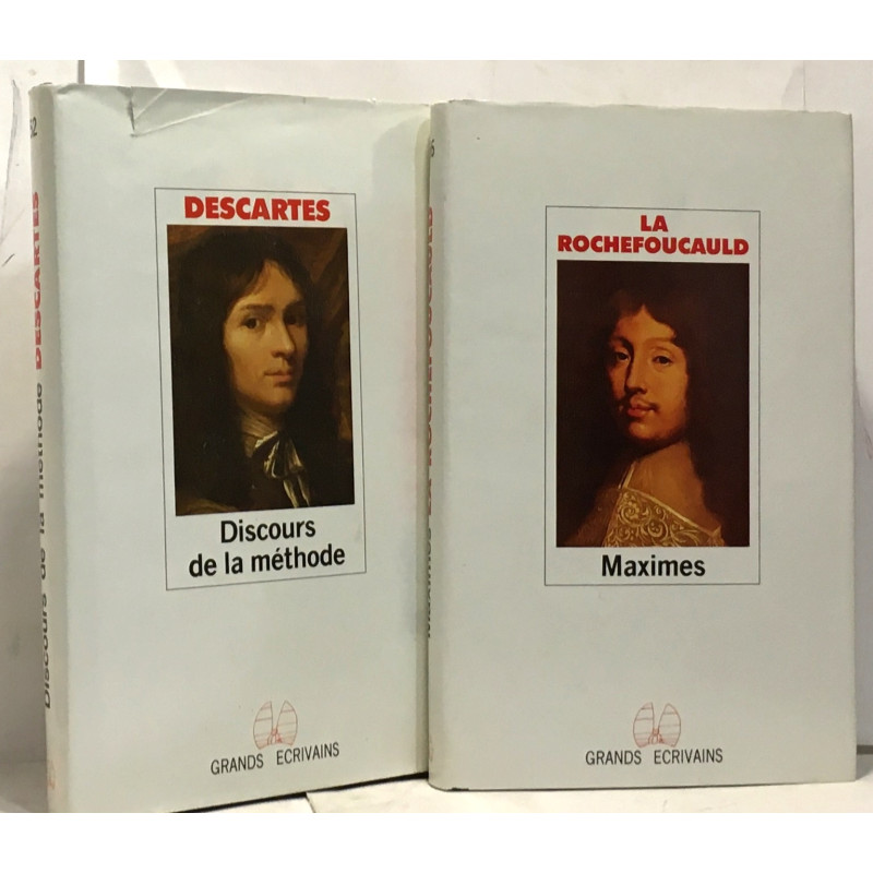 Descartes: discours de la méthode + La Rochefoucauld: Maximes ---...