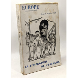 Europe revue mensuelle - Janvier - Février 1958 n°345-346 - la...