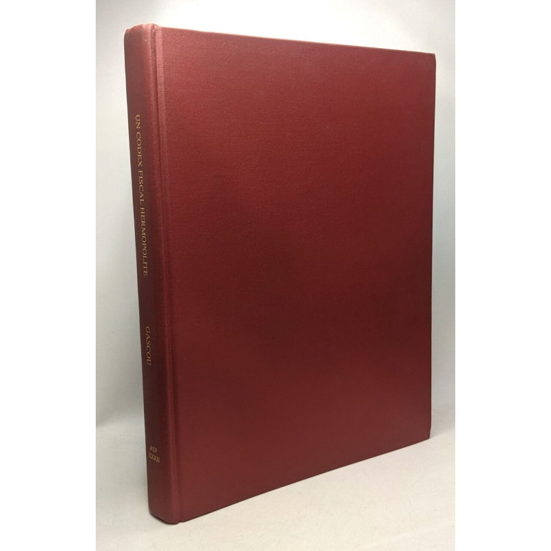 Un codex fiscal hermopolite (P. Sorb. II 69) - American studies in...