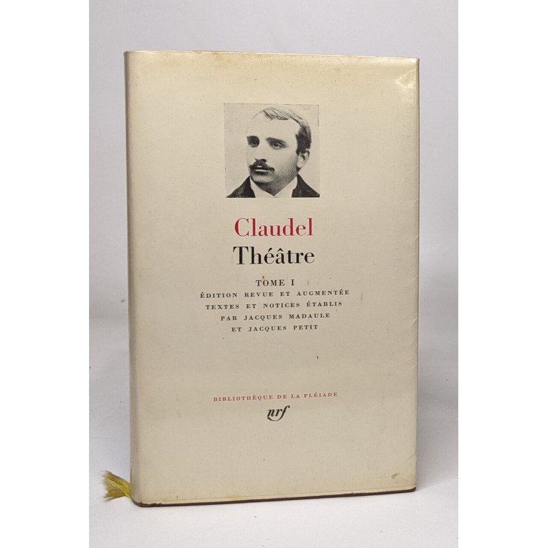 Théatre tome 1 / edition revue et augmentée textes et notices...
