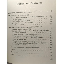 La vie des grands peintres hollandais
