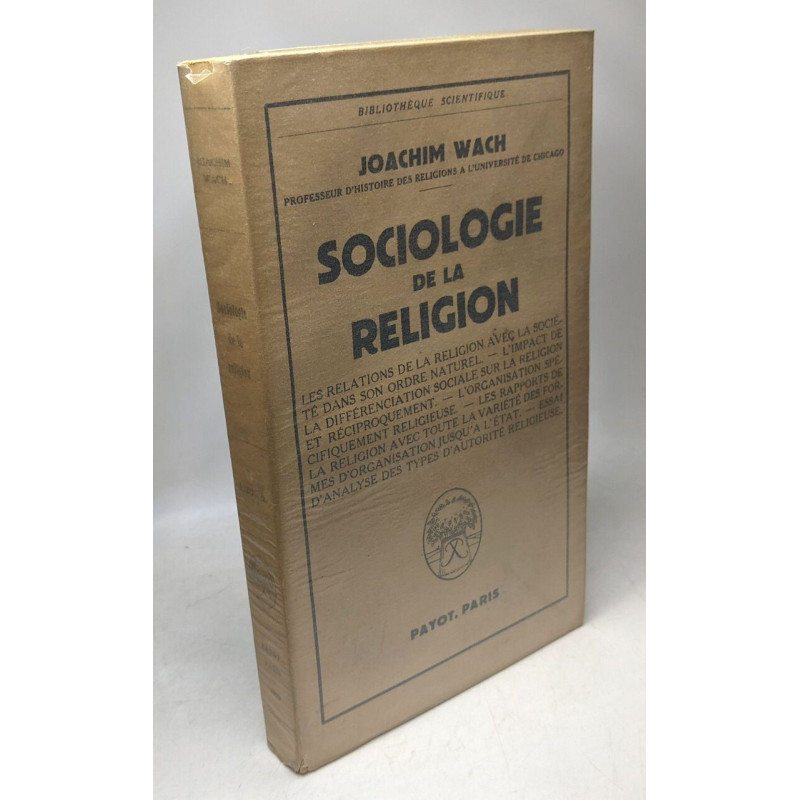 Sociologie de la religion
