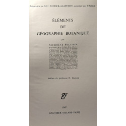 Éléments de géographie botanique