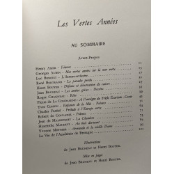 Cahiers de l'académie de Bretagne 3 numéros: Les vertes années...