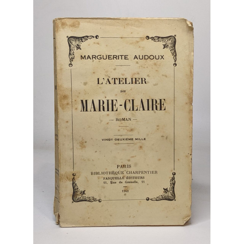 L'atelier de Marie-Claire