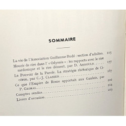 3 bulletin de l'association Guillaume Budé: 1/ Mars 1984 + 2/ Juin...