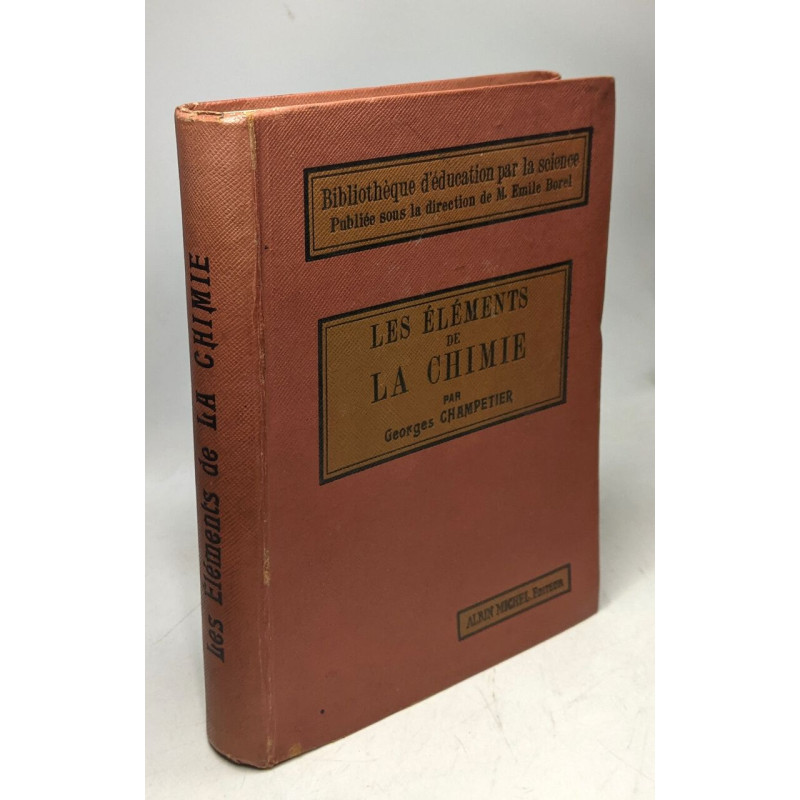 Les éléments de la chimie