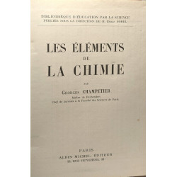 Les éléments de la chimie