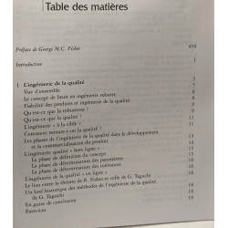 L'Ingénierie Robuste. Utiliser La Démarche Taguchi Pour Concevoir...