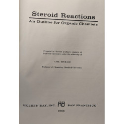 Steroid reactions an outline for organic