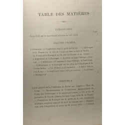 Le partage politique de l'Afrique d'après les transactions...