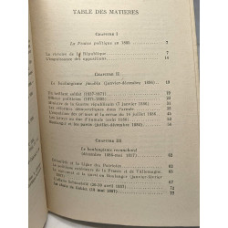 Le boulangisme