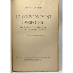 Le gouvernement omnipotent