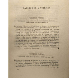 LES PAPIERS DE STRESEMANN - 3 VOLUMES - TOMES I+II+III - La...