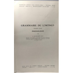 Grammaire du LↃMↃNGↃ- première partie Phonologie / Annalen...