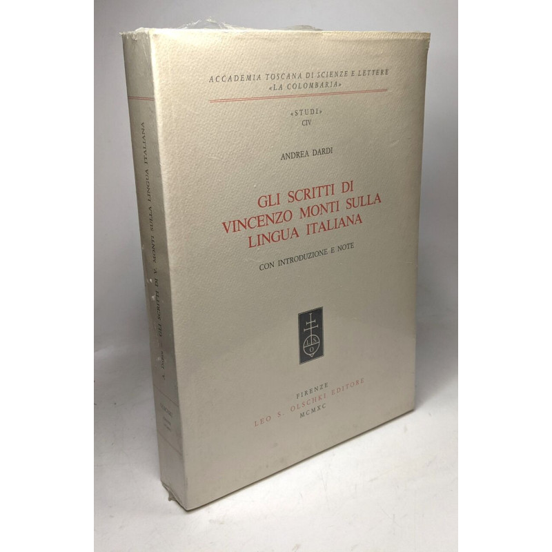 Gli scritti di Vincenzo Monti sulla lingua italiana (Accademia La...