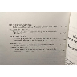 Federico di montefeltro - lo stato / le arti / la cultura ---...