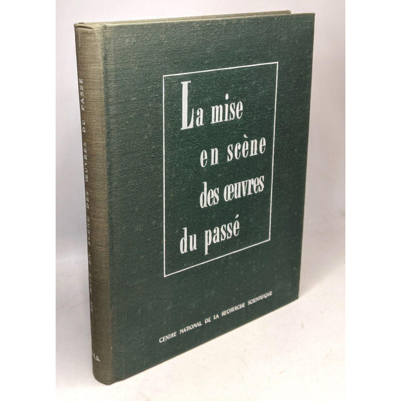 La mise en scène des oeuvres du passé - entretien d'Arras 15-18...