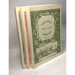 Voyages livres anciens Marine - 1re partie A-E + 2e partie F-O +...