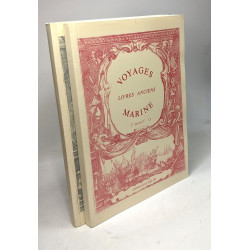 Voyages livres anciens Marine - 1re partie A-E + 2e partie F-O +...