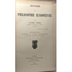 Histoire de la philosophie européenne