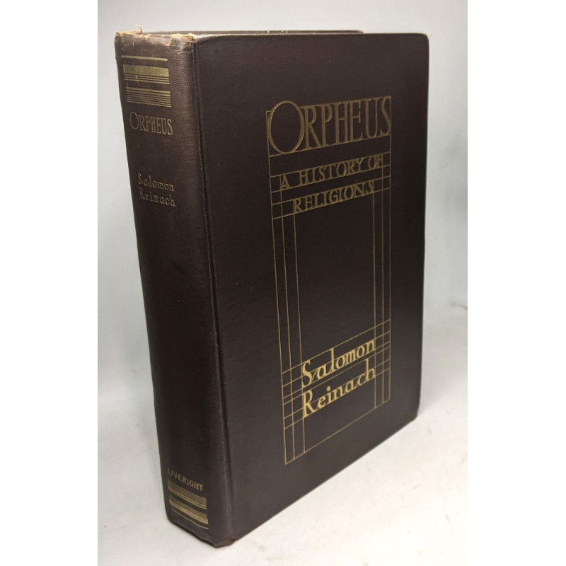 Orpheus a history of religions