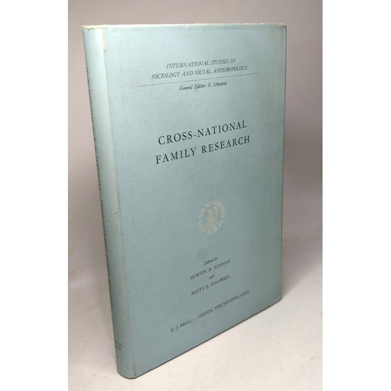 Cross-national family research, (International studies in...