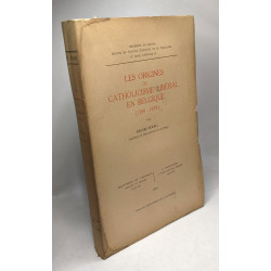 Les origines du catholicisme libéral en Belgique