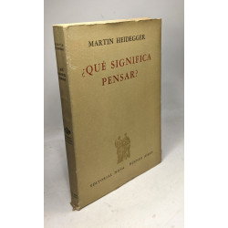 Que significa pensar