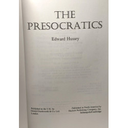 The Presocratics