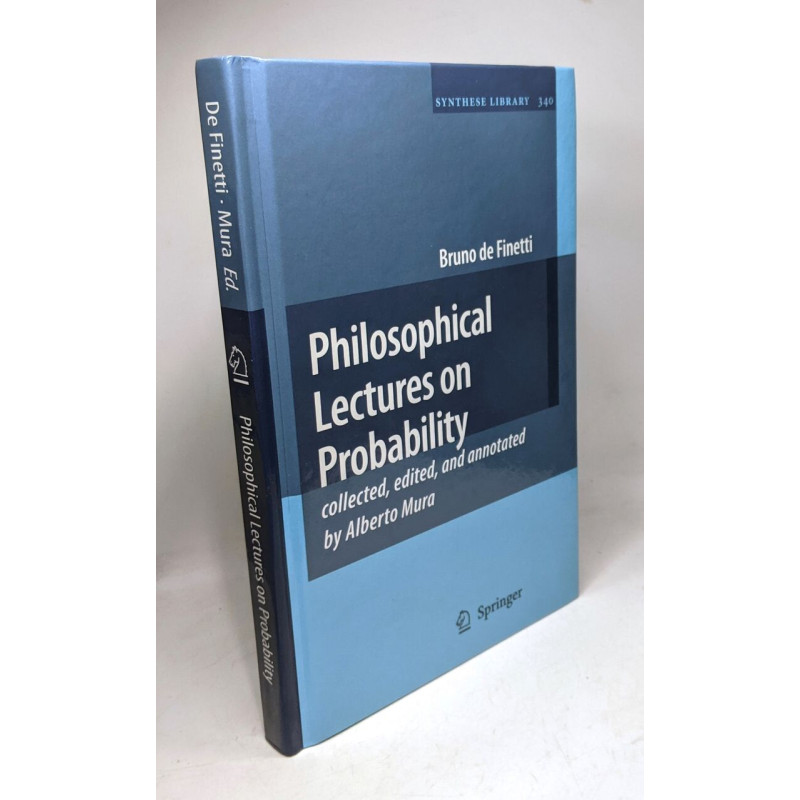 Philosophical Lectures on Probability: collected edited and...