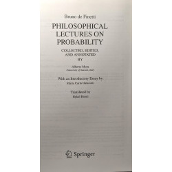 Philosophical Lectures on Probability: collected edited and...