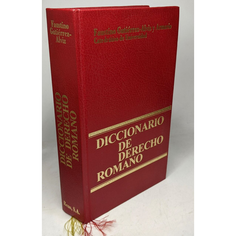 Diccionario de Derecho romano - cuarta edicion