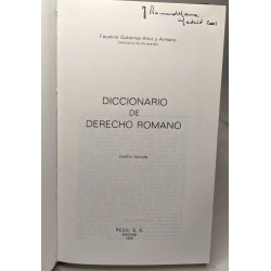 Diccionario de Derecho romano - cuarta edicion