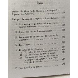 Psique : (el culto de las almas y la creencia en la inmortalidad...