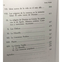 Psique : (el culto de las almas y la creencia en la inmortalidad...