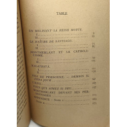Le théâtre de montherlant